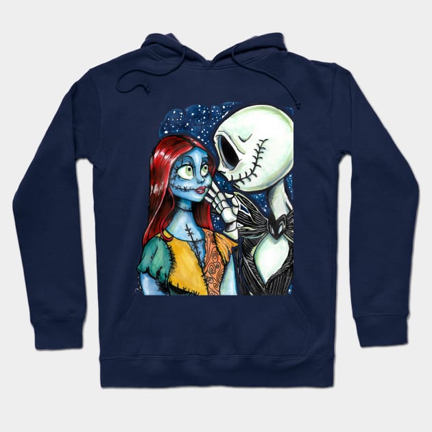 Nightmare Before Christmas Hoodie by SophieScruggs